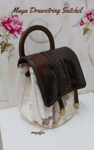 Maya Drawstring Satchel